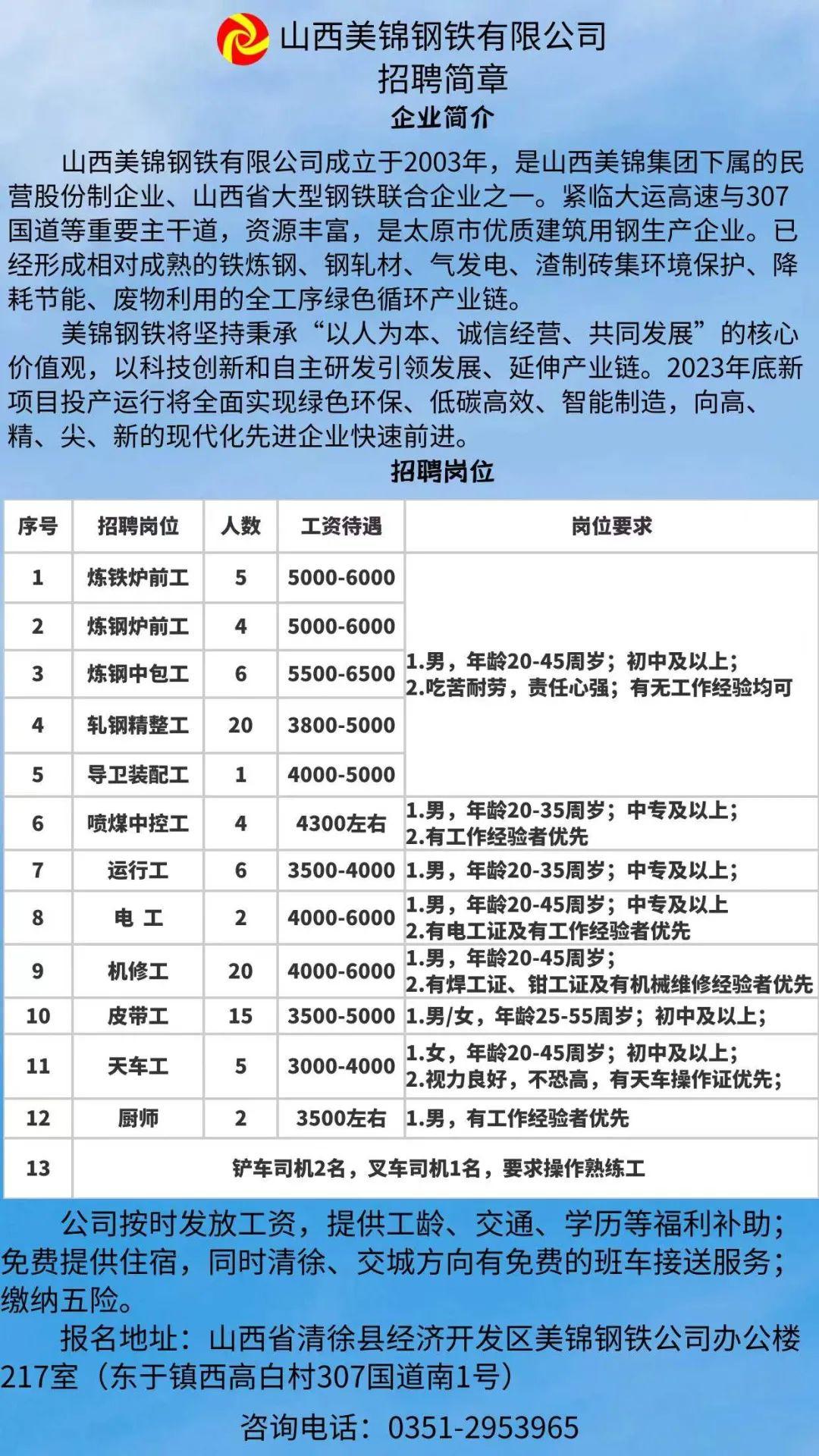 襄汾星原钢铁最新招聘，职业发展的理想选择平台